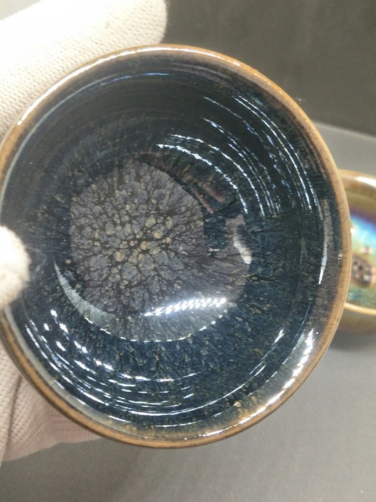 建盏电烧鹧鸪斑禅小定杯