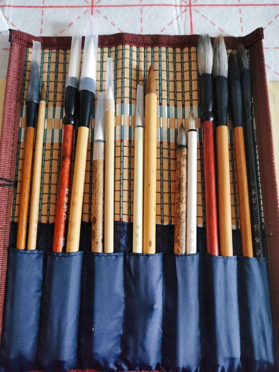 暄桐笔墨精进，篆隶入门笔。