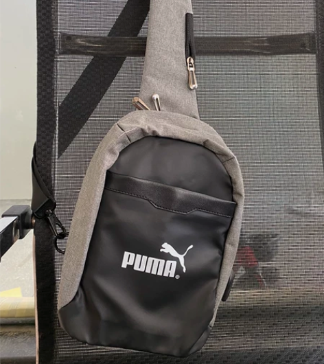 正品全新款彪马单肩斜挎包休闲男士胸包多功能...