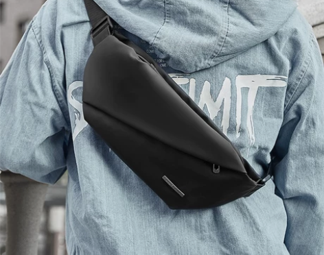 胸包男包斜挎包新款快拆磁力扣胸包男时尚男士...