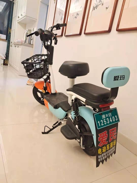 爱玛全新电动车因搬家转手,生产日期5月份,...