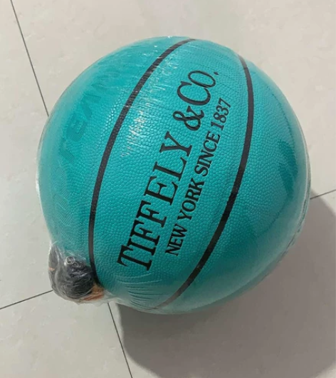 全新  标准篮球  7号的， 送气针网兜，...