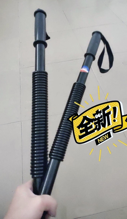 臂力器20-60kg家用锻炼健身握力棒30...