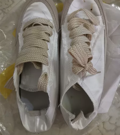 白色 缎面鞋 40码 9新 软底鞋 旅游穿...