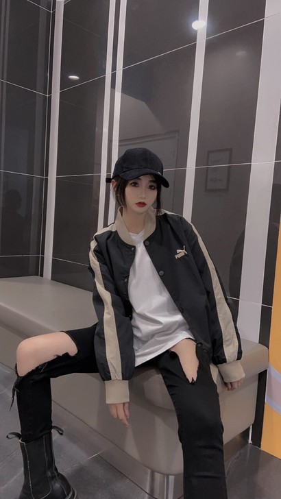 男女棒球复古夹克