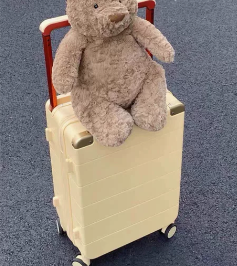 MIYO宽拉杆行李箱女2022新款多功能皮...