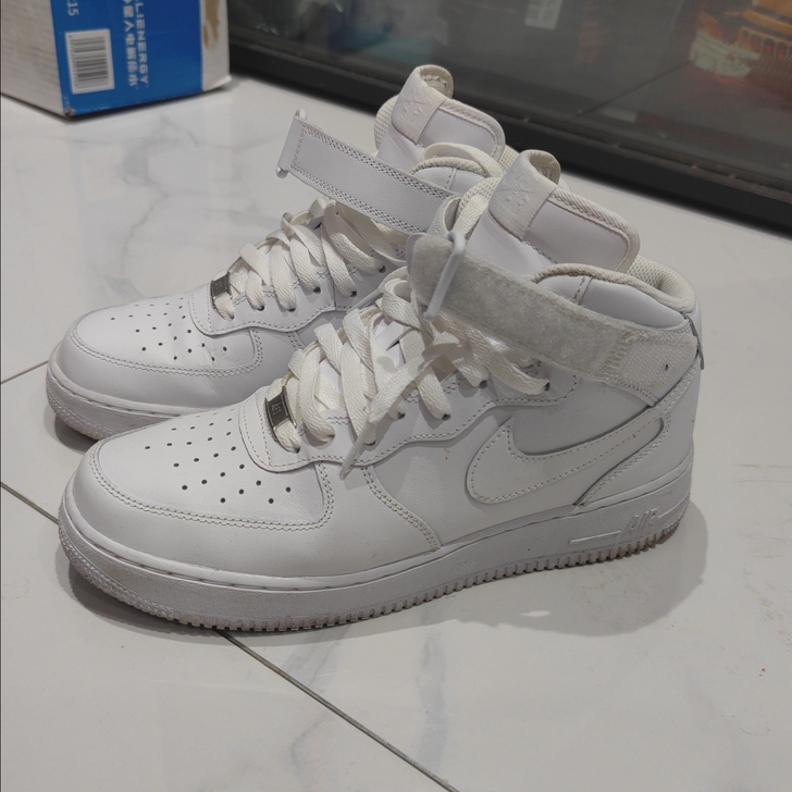 Nike air force1MID07白...