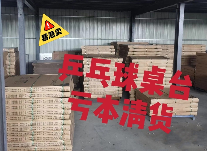 厂家亏本出货乒乓球桌台折叠可移动室内外乒乓...