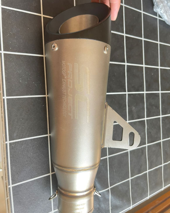 SC斜口排气管 摩托车改装排气管炸街 ...