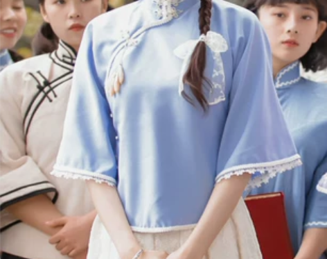 女装影视古装民国学生装古力娜扎同款民国女古装