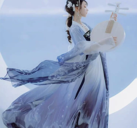 七月夕 清歌寒汉服 全套M码+限量版清歌寒...