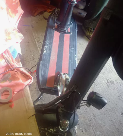 新电车，36v的锂电池   骑了有十天，工...