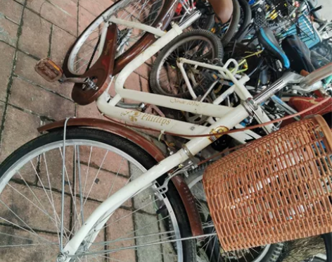 24寸的飞利浦女士自行车车非常新好骑160...