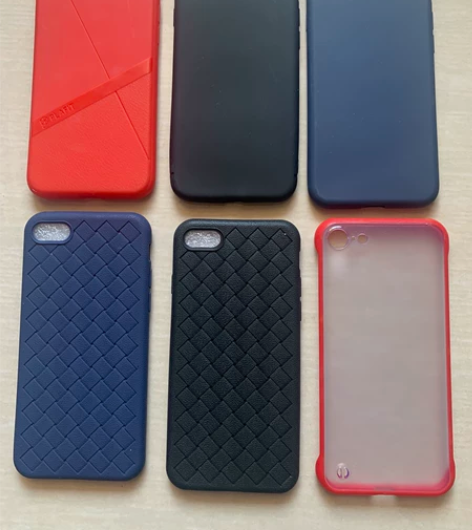 苹果手机i8保护壳i7磨砂套编织套无边框,...