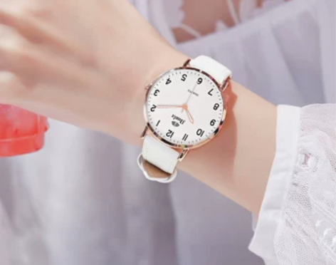 ?手表女款学生夜光ins风儿童女孩初高中女...