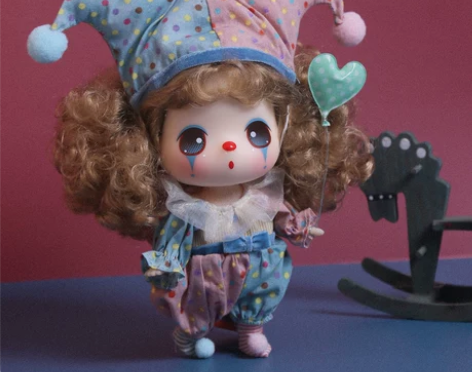 [转卖]正版韩国冬己小丑娃娃芭蕾娃娃仿真精...