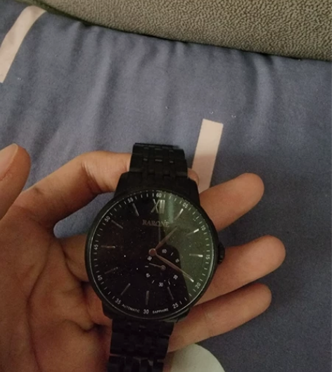 雷诺满天星手表 表盘很漂亮 机械表 专柜3...