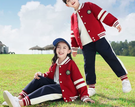 幼儿园园服春秋装一年级小学生校服三件套棒球...