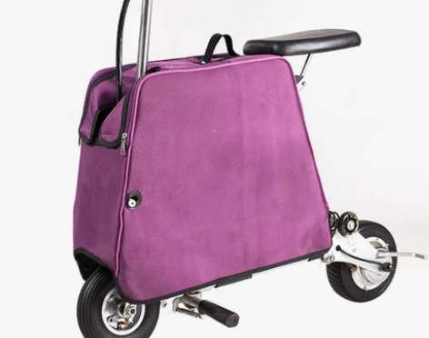 正步箱子电动车自行车一秒折叠式代步代驾成人...