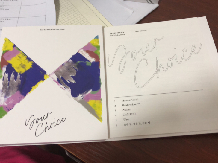 seventeen专辑 your choi...