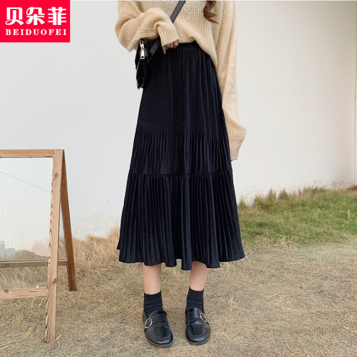 裙子针织衫套装