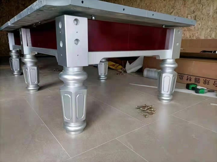 全新钢库台球桌，银腿钢库，现货到了二十台