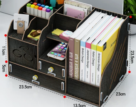 文件架办公用品文件座文件框资料架桌上简易书...