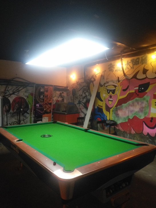 Hiboy  Cue4代台球桌，带吊灯，3...