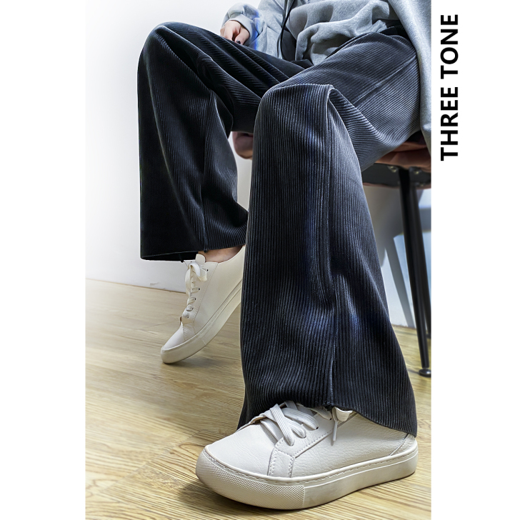 灯芯绒休闲裤99新