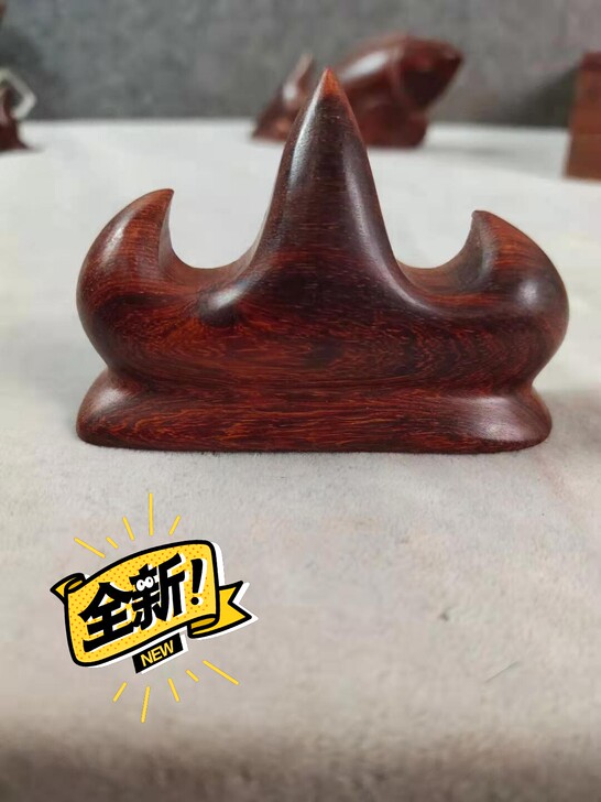 小叶紫檀毛笔架