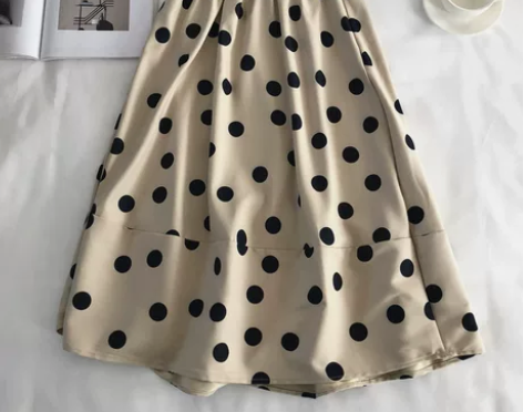 复古智熏裙大码显瘦法式桔梗裙女夏小个子高腰...