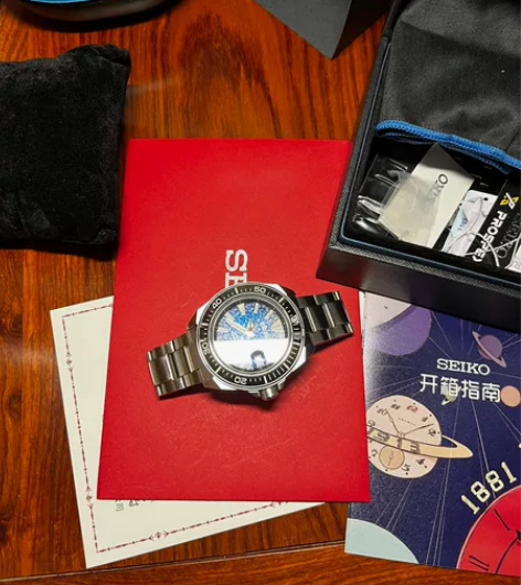 SEIKO精工手表SRPE33K1魔鬼鱼，...