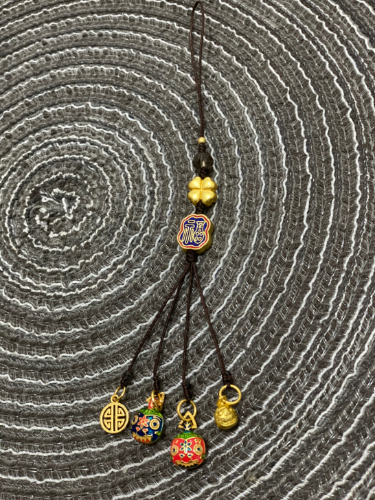 吞金兽 一家三口  招财吞金兽 手机挂绳 ...