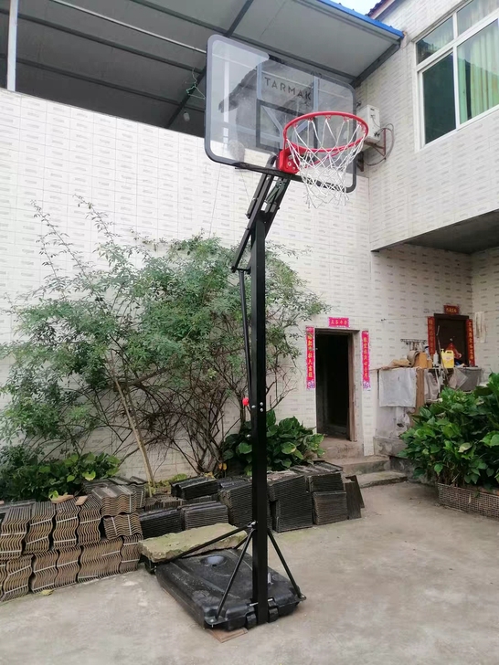 迪卡侬篮球架b700 pro便携可移动篮筐...