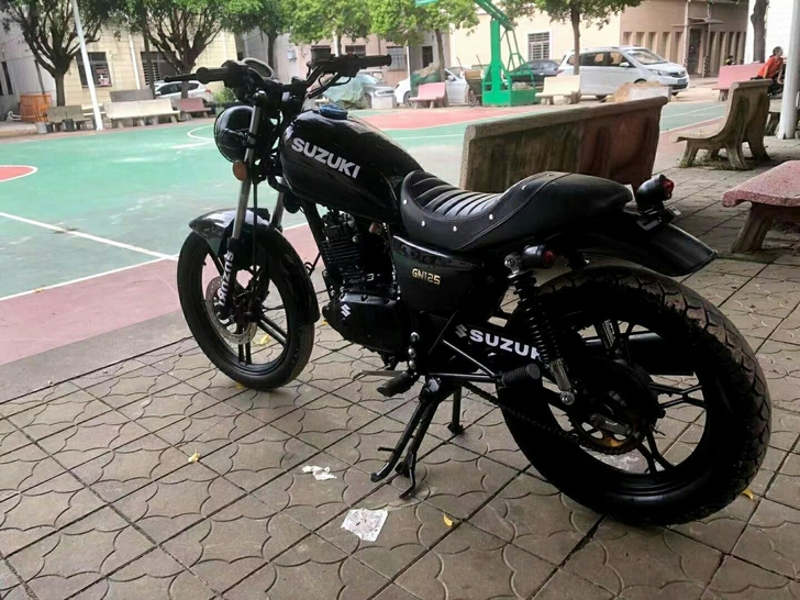 铃木复古125cc，二手车的价格 全新车的...