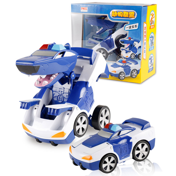 【很大一大只】一键变形玩具金刚5模型汽车机...