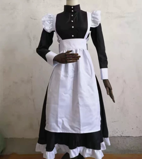 猫老师男女仆装女装大佬cosplay服装五条悟可爱洛丽塔伪娘...