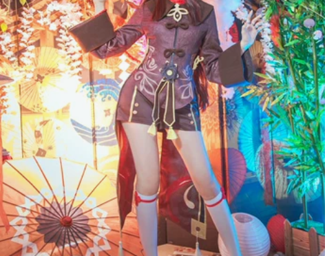 火花动漫原神cos服胡桃cos，XL码，仅...