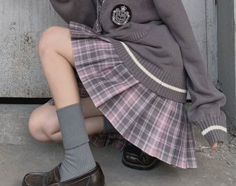 定制长款 春樱酿珠珠家原创jk格裙制服百褶...