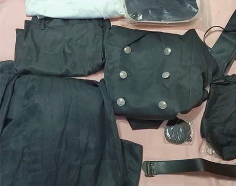 【三町目】黑执事夏尔cos服送葬服cosp...