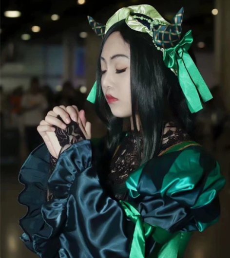 三町目 绿魔女 饰品都在 游过一次场 裙撑...