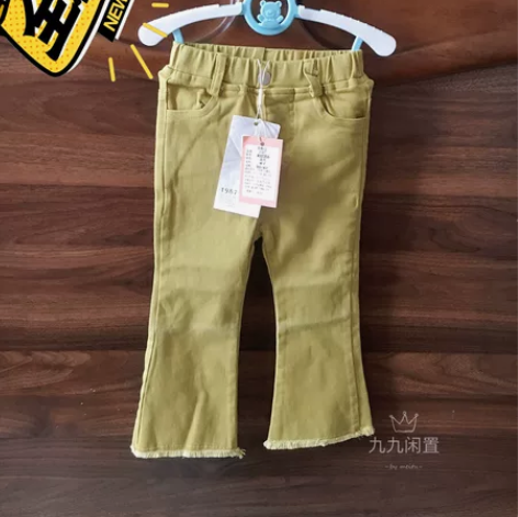 全新喇叭牛仔裤，90码.买大了.便宜出 广...