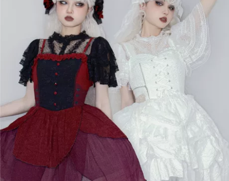 【全新塞纳河的日落】自带胸垫内搭lolit...