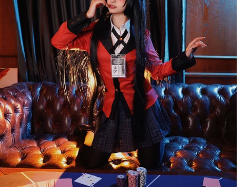 现货日本动漫狂赌之渊蛇喰梦子黄泉月露娜校服...