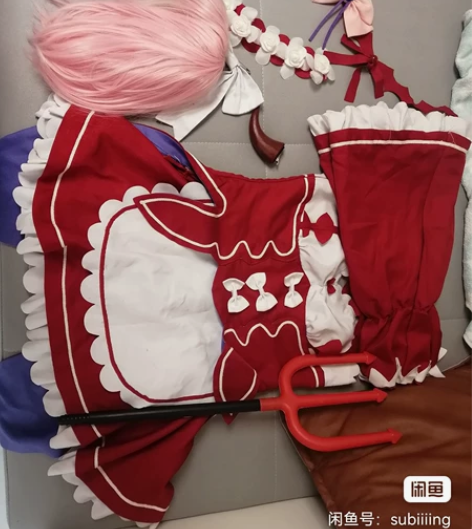 拉姆绝色漫小恶魔m码 大全套无尾巴翅膀 感...