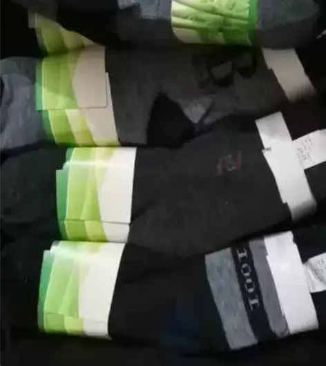 纯棉80%男袜一扎10双，有500双，75...