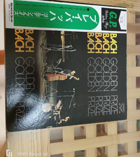 日版巴赫 Golden prize 黑胶唱...