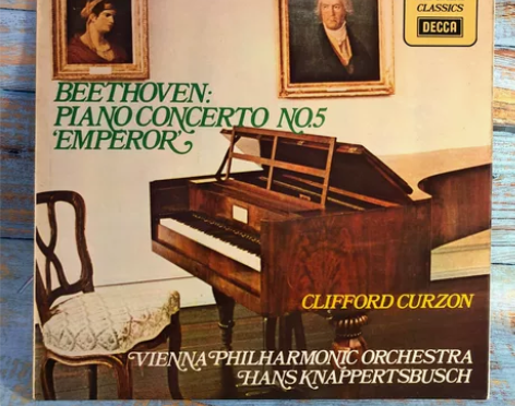 柯曾~贝多芬第五钢琴协奏曲皇帝 LP黑胶唱...