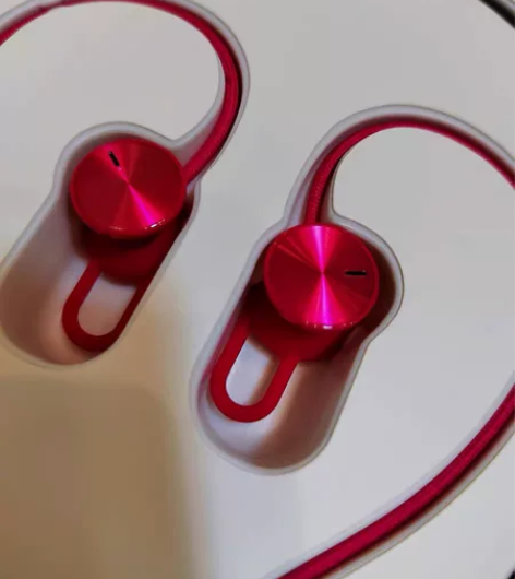 荣耀蓝牙运动耳机am66   红色 男女挂...