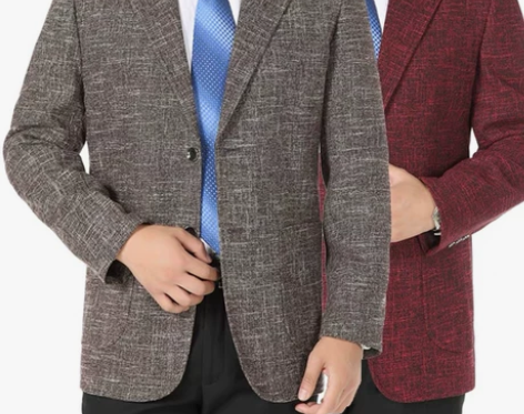 清库存全新男士西服西装休闲外套中年青年尺码...